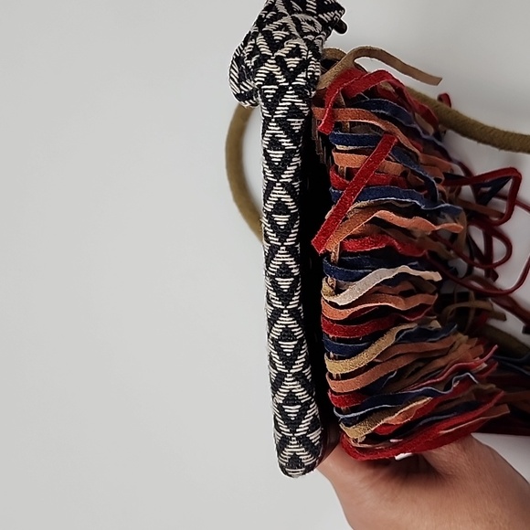 Free People Foreverly Fringe Boho Leather Crossbody Bag - Picture 6 of 15